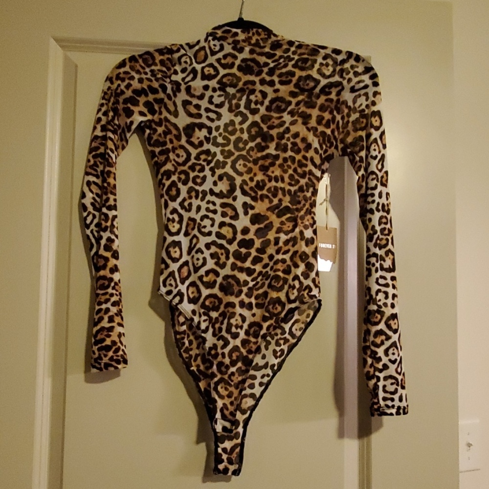 Leopard bodysuit